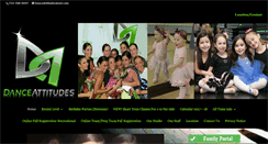 Desktop Screenshot of danceattitudesnj.com